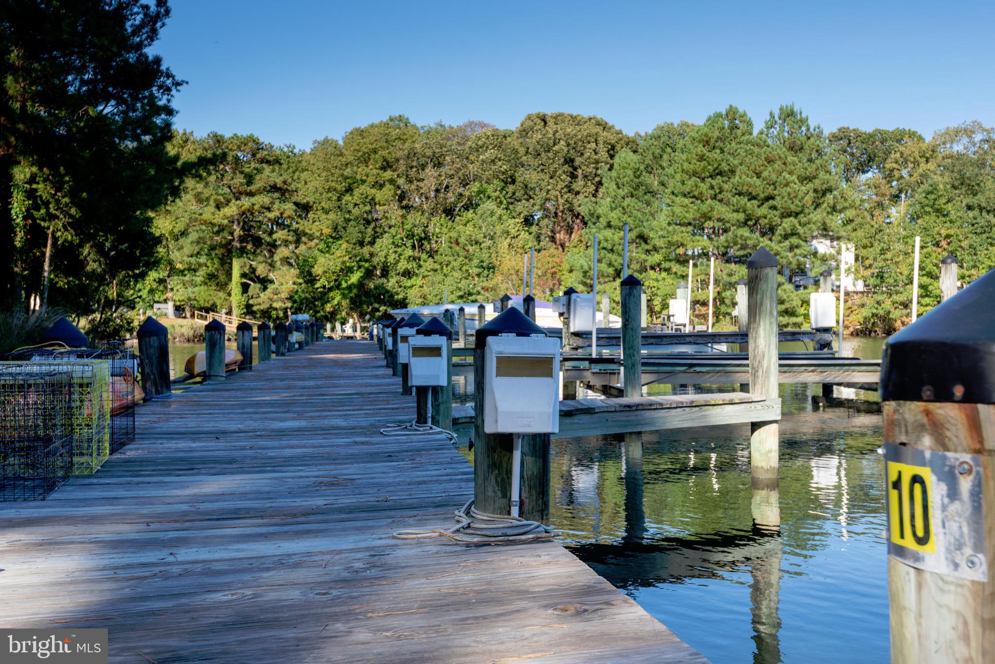 712 Ruxton Road, Unit 68 Solomons, MD 20629 - Photo 43 of 60 You will have Slip #10 with electric & water.