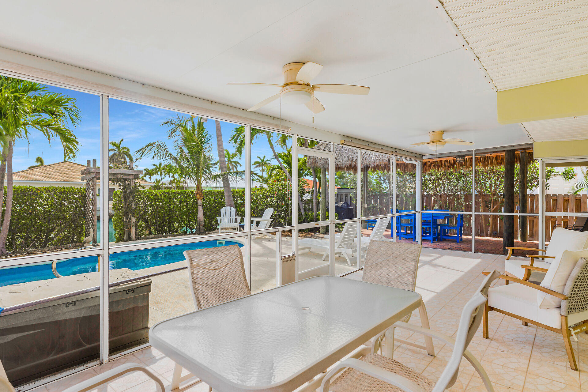 351 5th Street Key Colony Beach, FL 33051 - Photo 33 of 43 a view of a living room and floor to ceiling window or chandelier