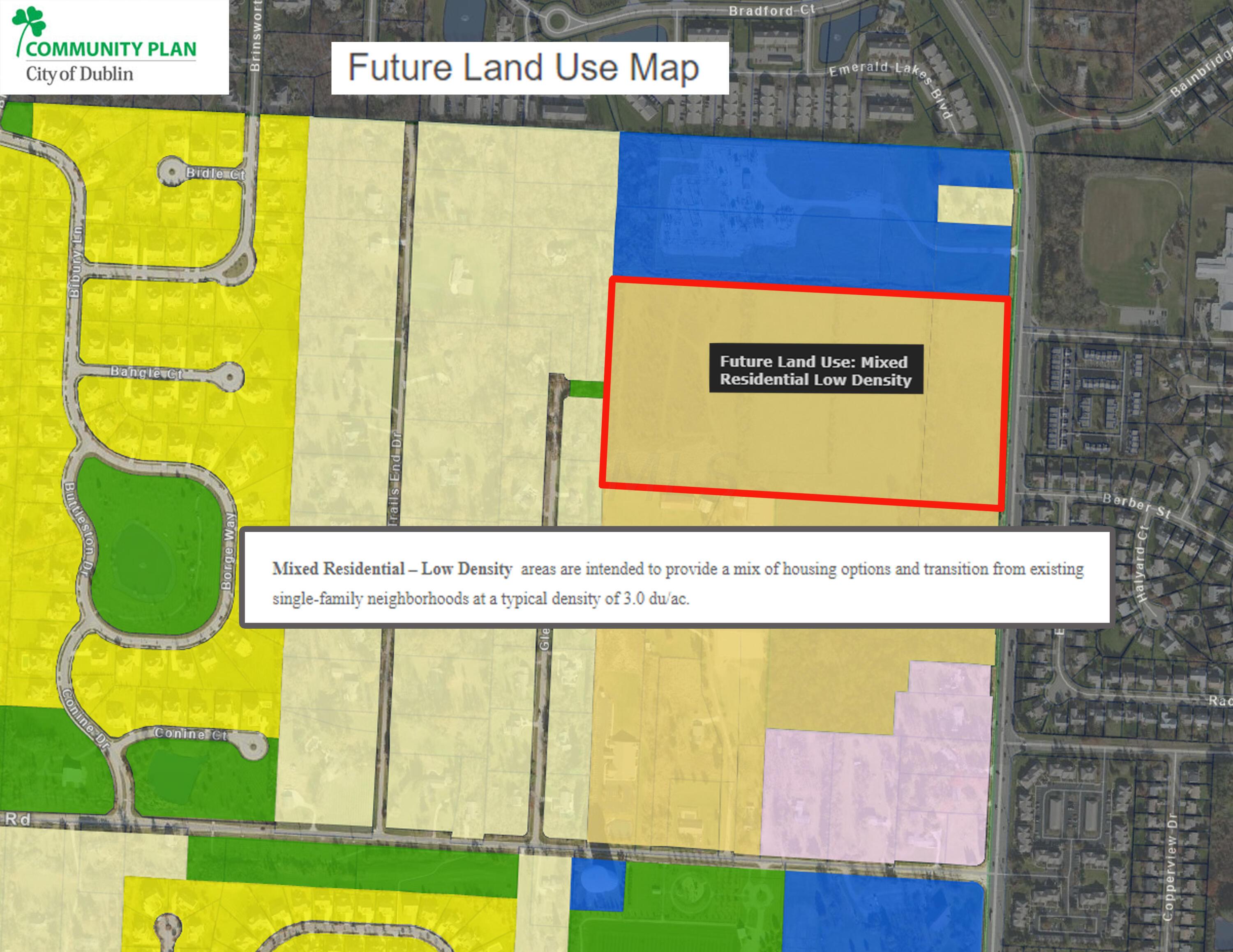 0 Sawmill Road Dublin, OH 43016 - Photo 9 of 14 Future Land Use Plan