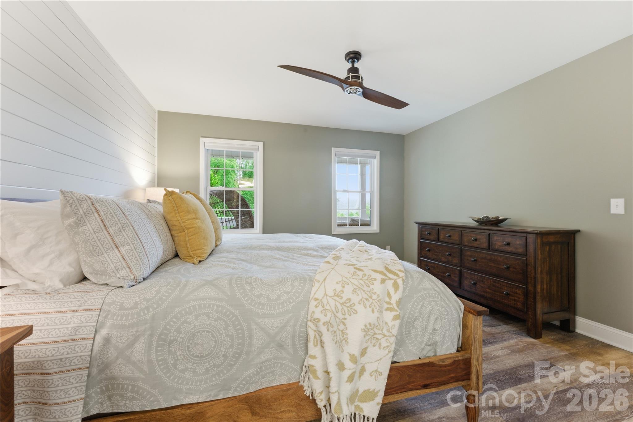 15 Raccoon Point Canton, NC 28716 - Photo 19 of 48 a bedroom with a bed and window
