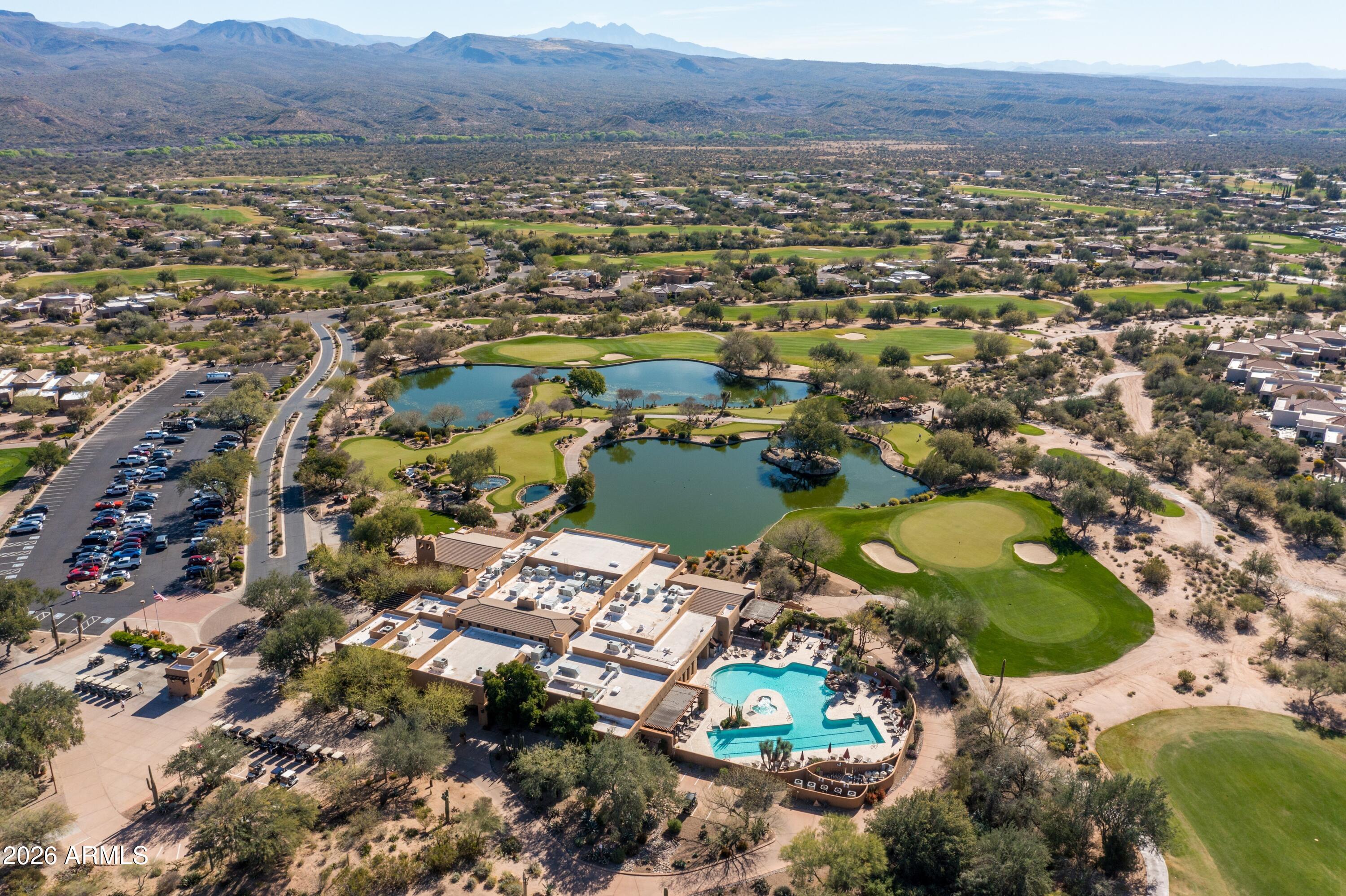 18622 North Tonto Verde Drive Rio Verde, AZ 85263 - Photo 46 of 47 an aerial view of residential houses and outdoor space