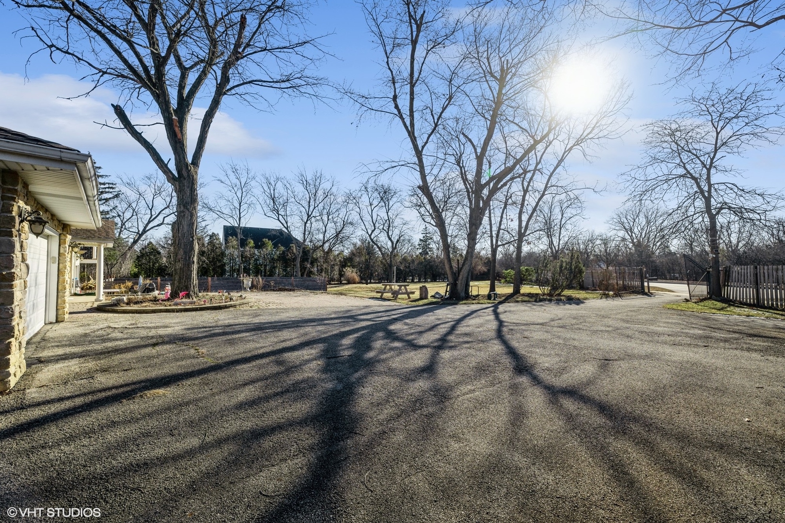 2185 New Willow Road Northfield, IL 60093 - Photo 6 of 24 a view of road with covered with snow