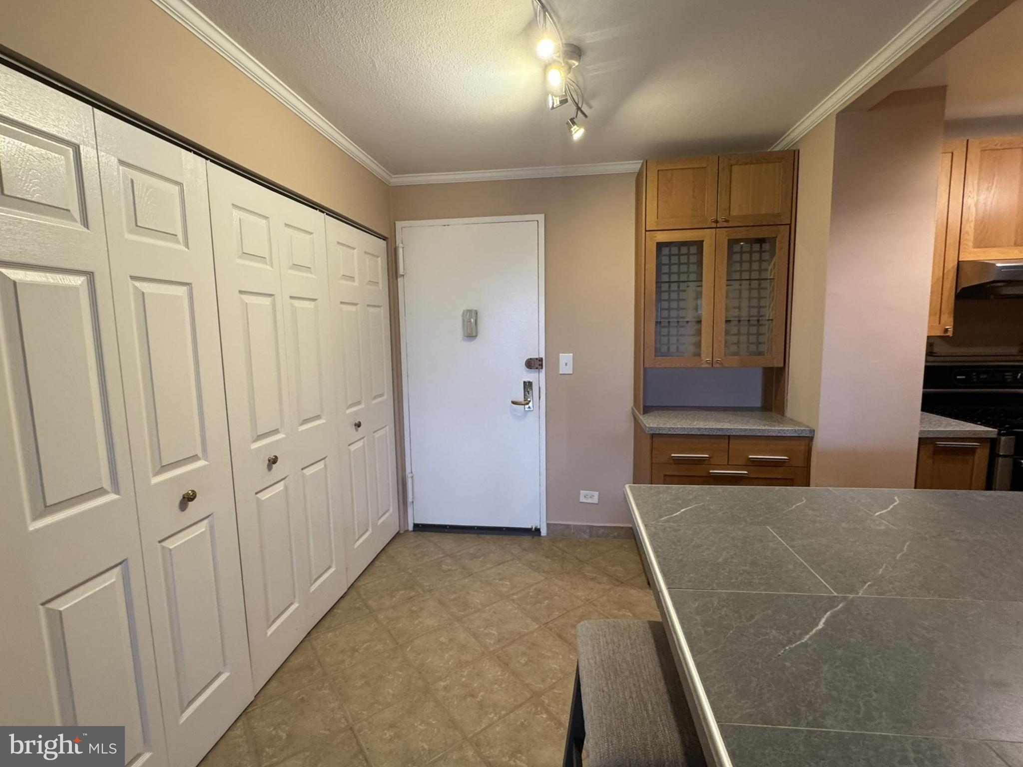 1600 Hagys Ford Road, Unit 7R Penn Valley, PA 19072 - Photo 14 of 30 Wall of closets & breakfast bar