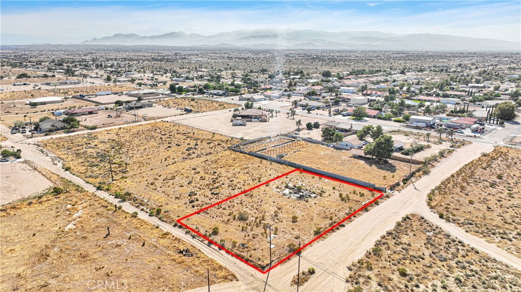 0 Solano Road Victorville, CA 92392 - Photo 3 of 10 an aerial view of beach and city view