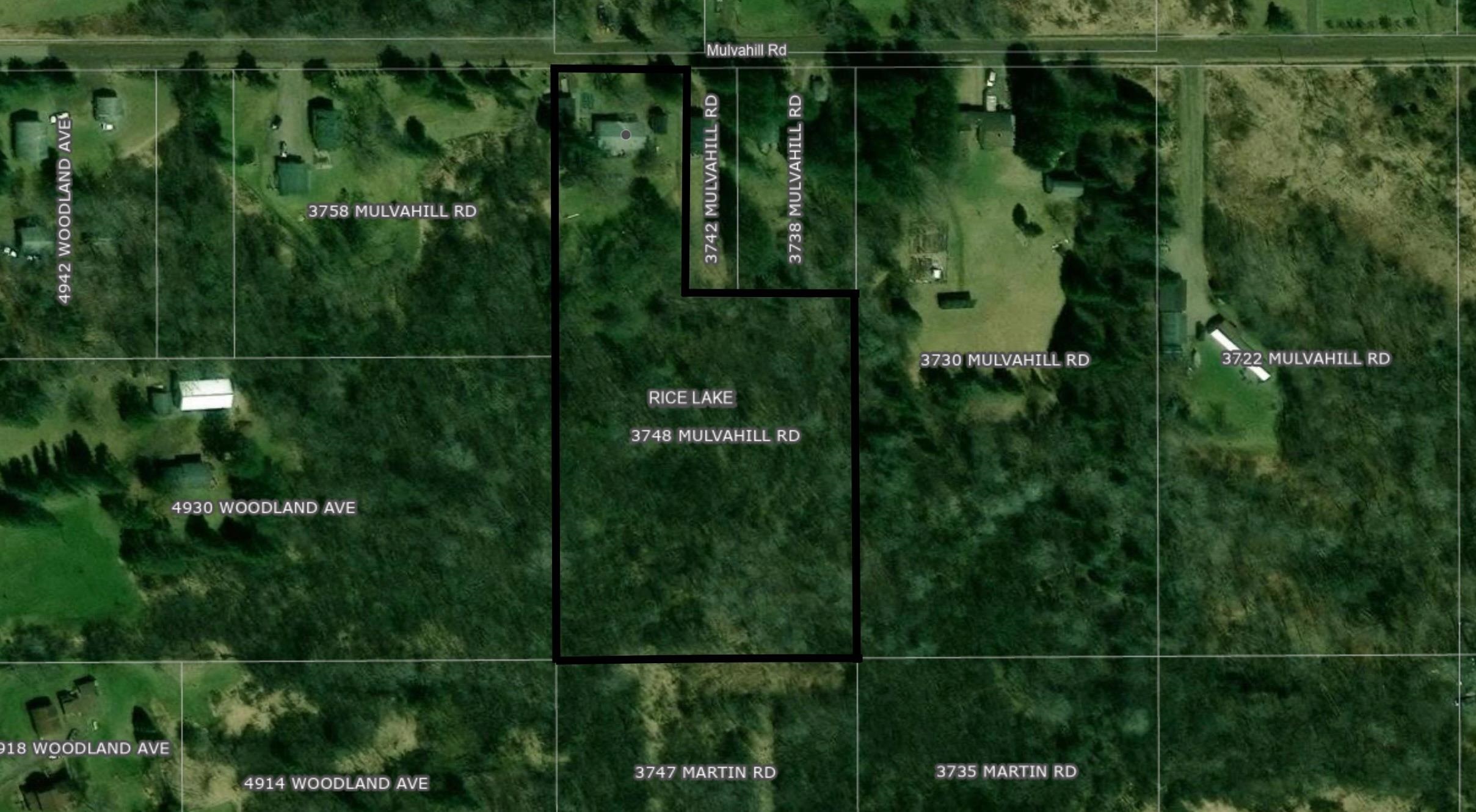 3748 Mulvahill Road Rice Lake, MN 55803 - Photo 26 of 26 Map / location featuring property parcel outlined