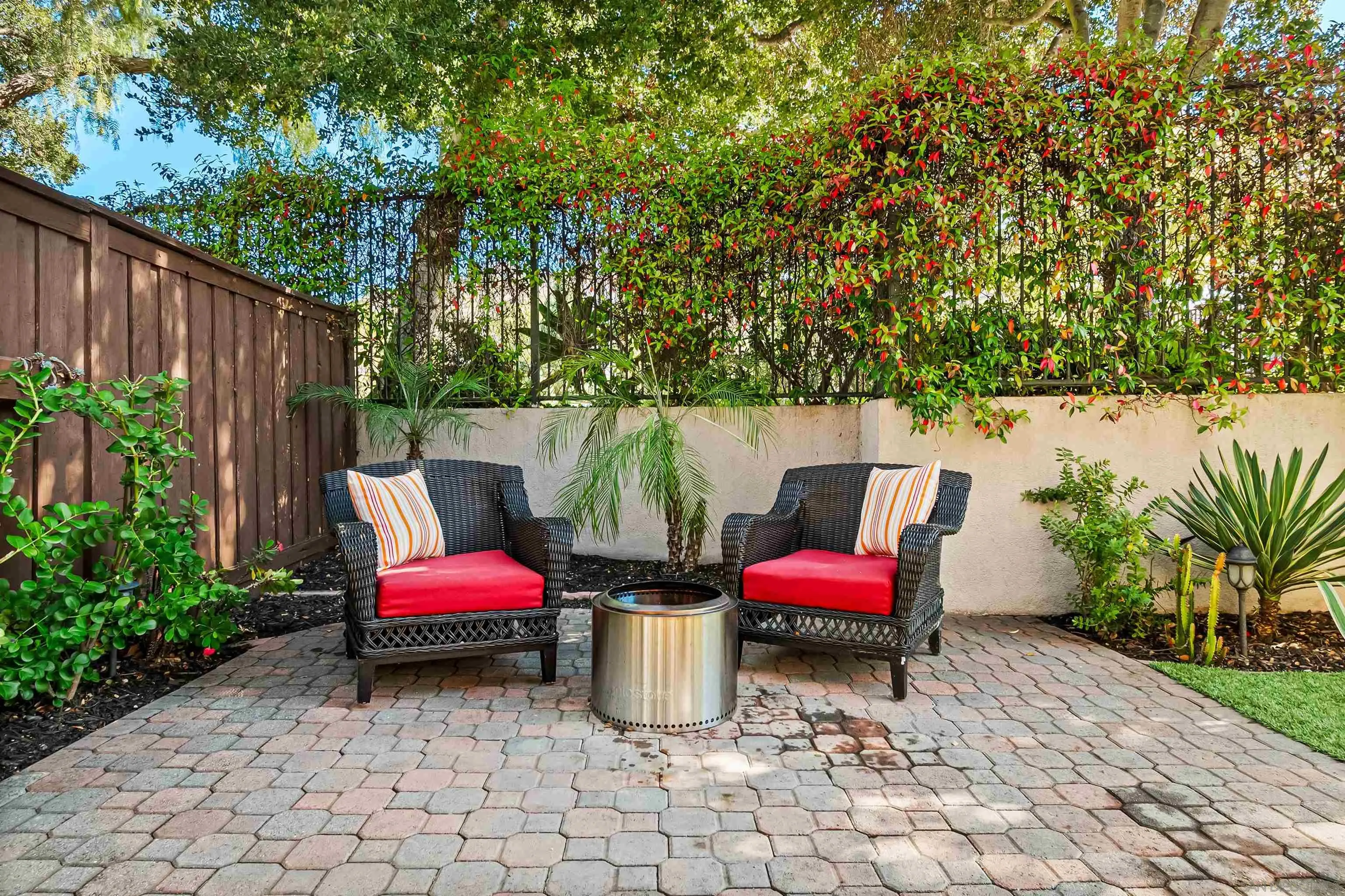 1184 Highbluff Avenue San Marcos, CA 92078 - Photo 43 of 63 a view of outdoor space with garden and furniture