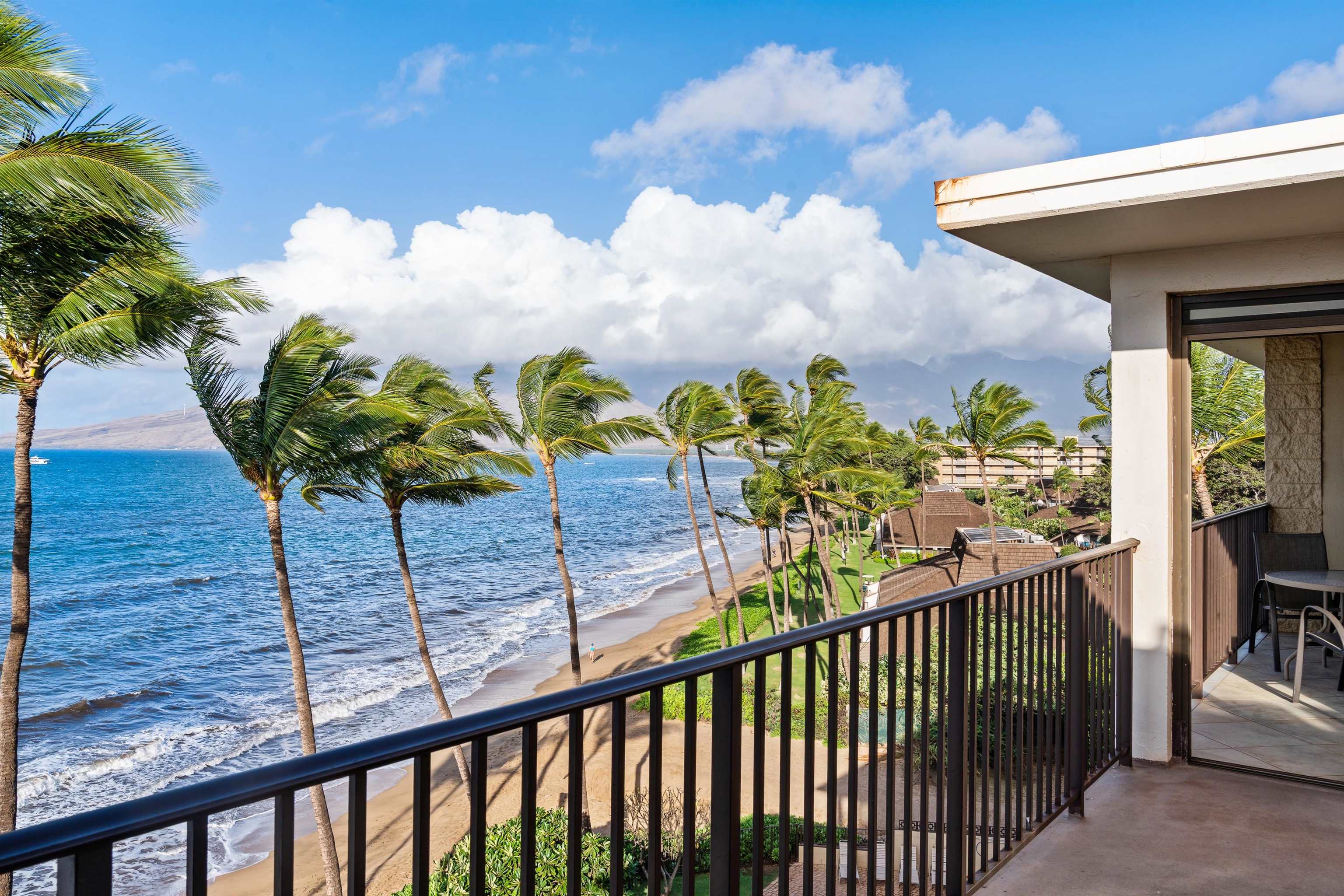 36 South Kihei Road, Unit 603 Kihei, HI 96753 - Photo 20 of 37 a view of a balcony with wooden floor