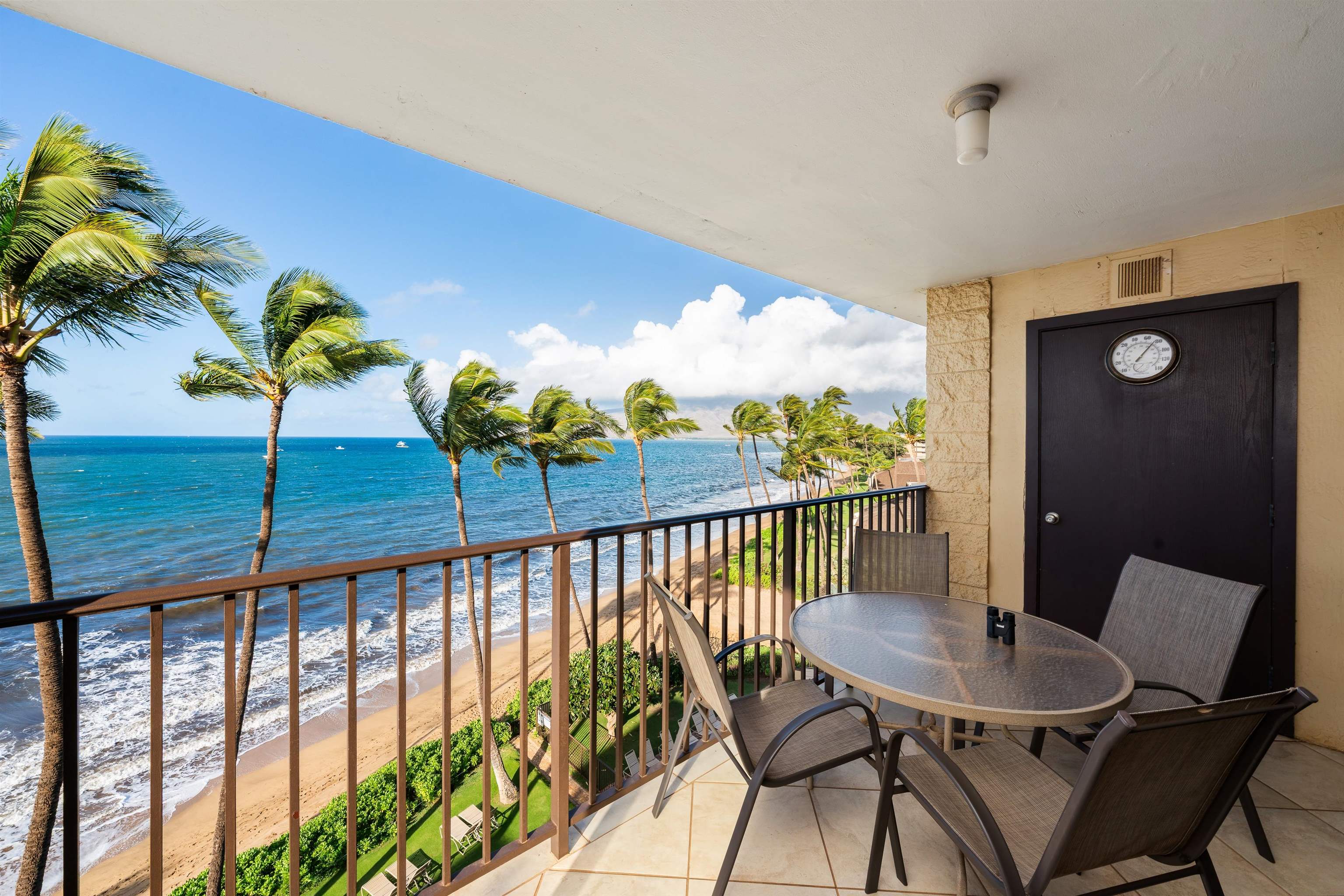 36 South Kihei Road, Unit 603 Kihei, HI 96753 - Photo 21 of 37 a view of a balcony with furniture