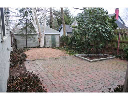 321 Rochambeau Avenue Providence, RI 02906 - Photo 12 of 12 Patio/Deck. Patio/Garden area. Low maintenance. Great privacy.