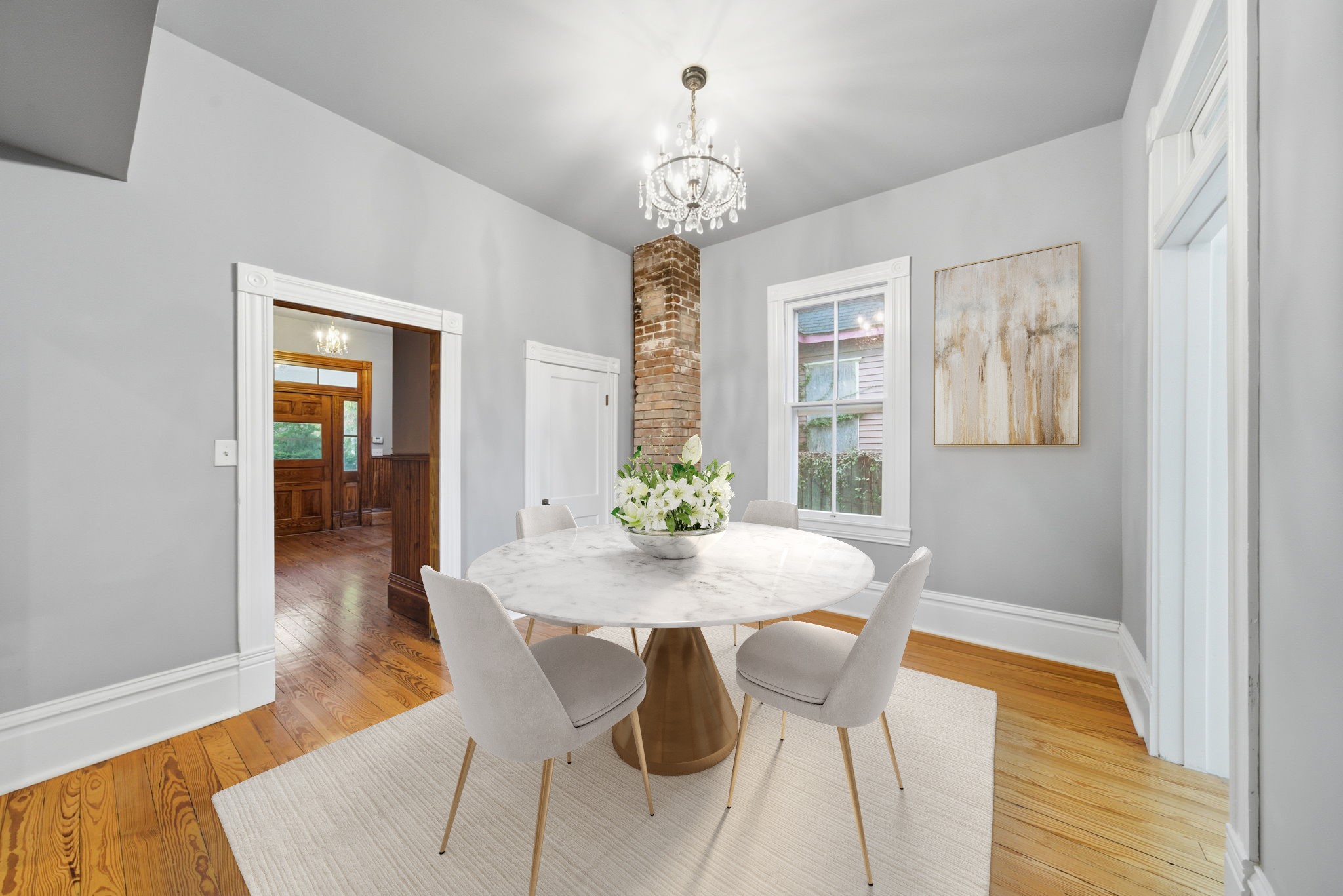 1818 Decatur Street Houston, TX 77007 - Photo 18 of 48 a dining room with furniture and window
