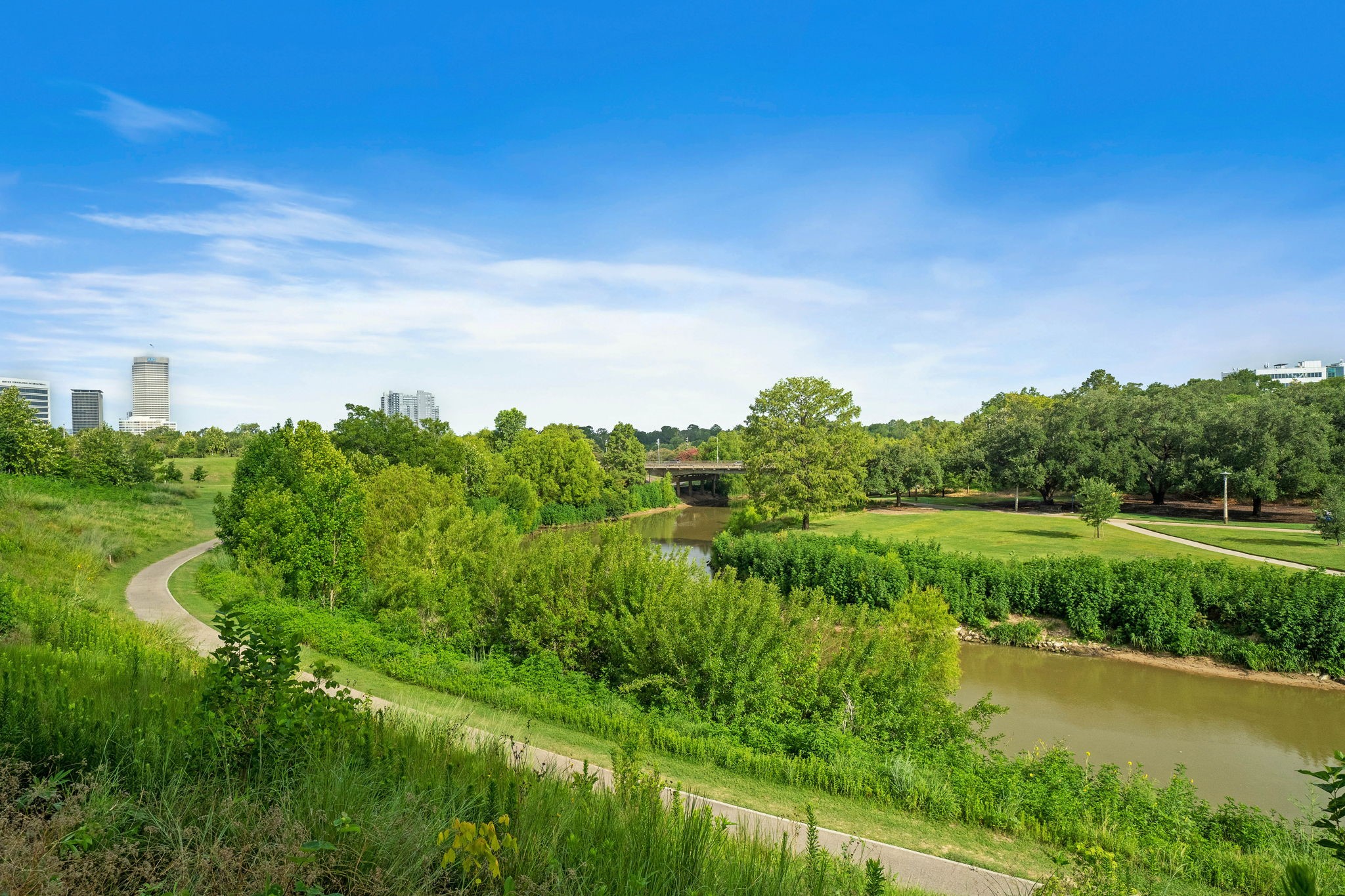 1818 Decatur Street Houston, TX 77007 - Photo 44 of 48 a view of a garden with an outdoor space