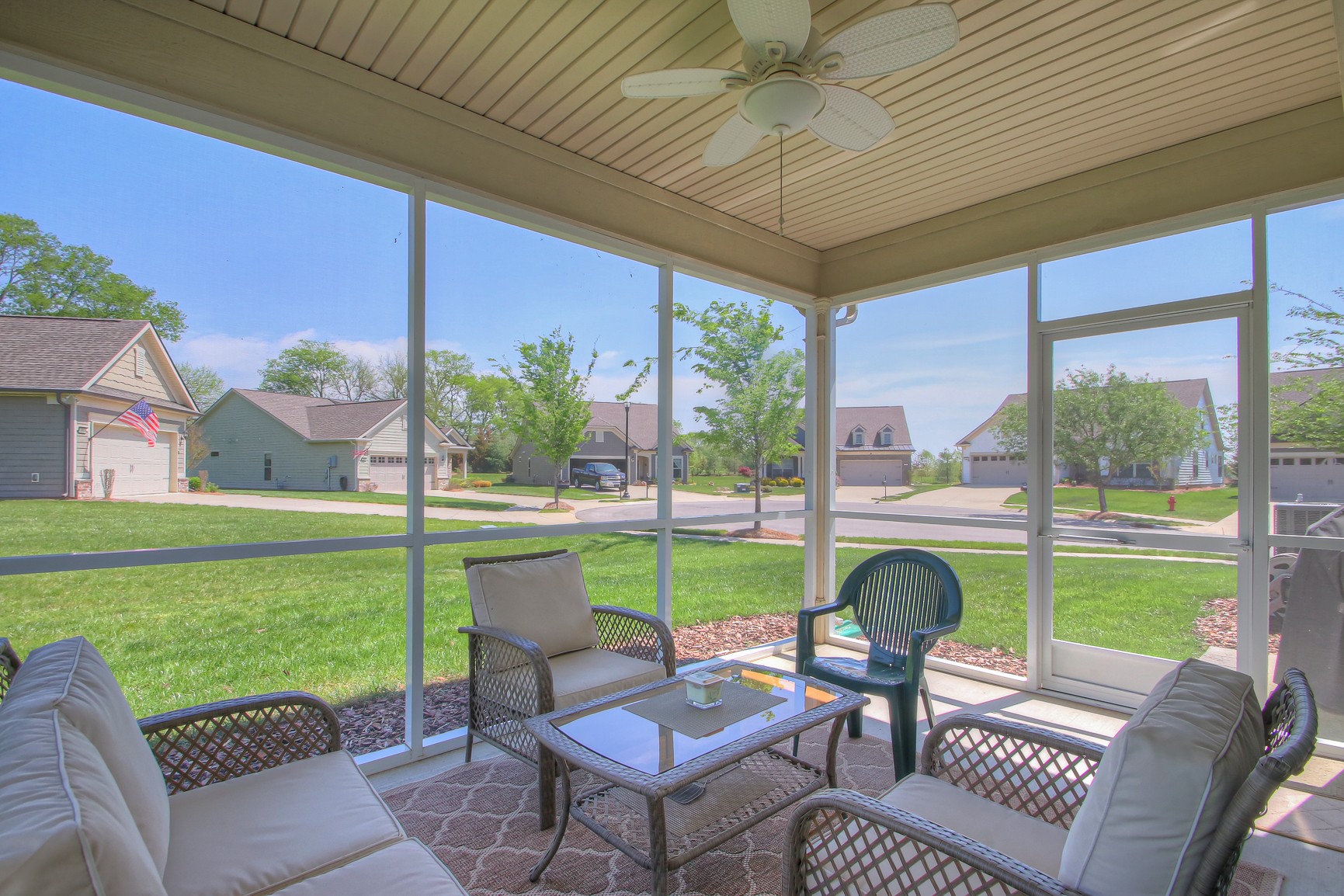 104 Tipton Pass Spring Hill, TN 37174 - Photo 27 of 40 a balcony with furniture and a garden