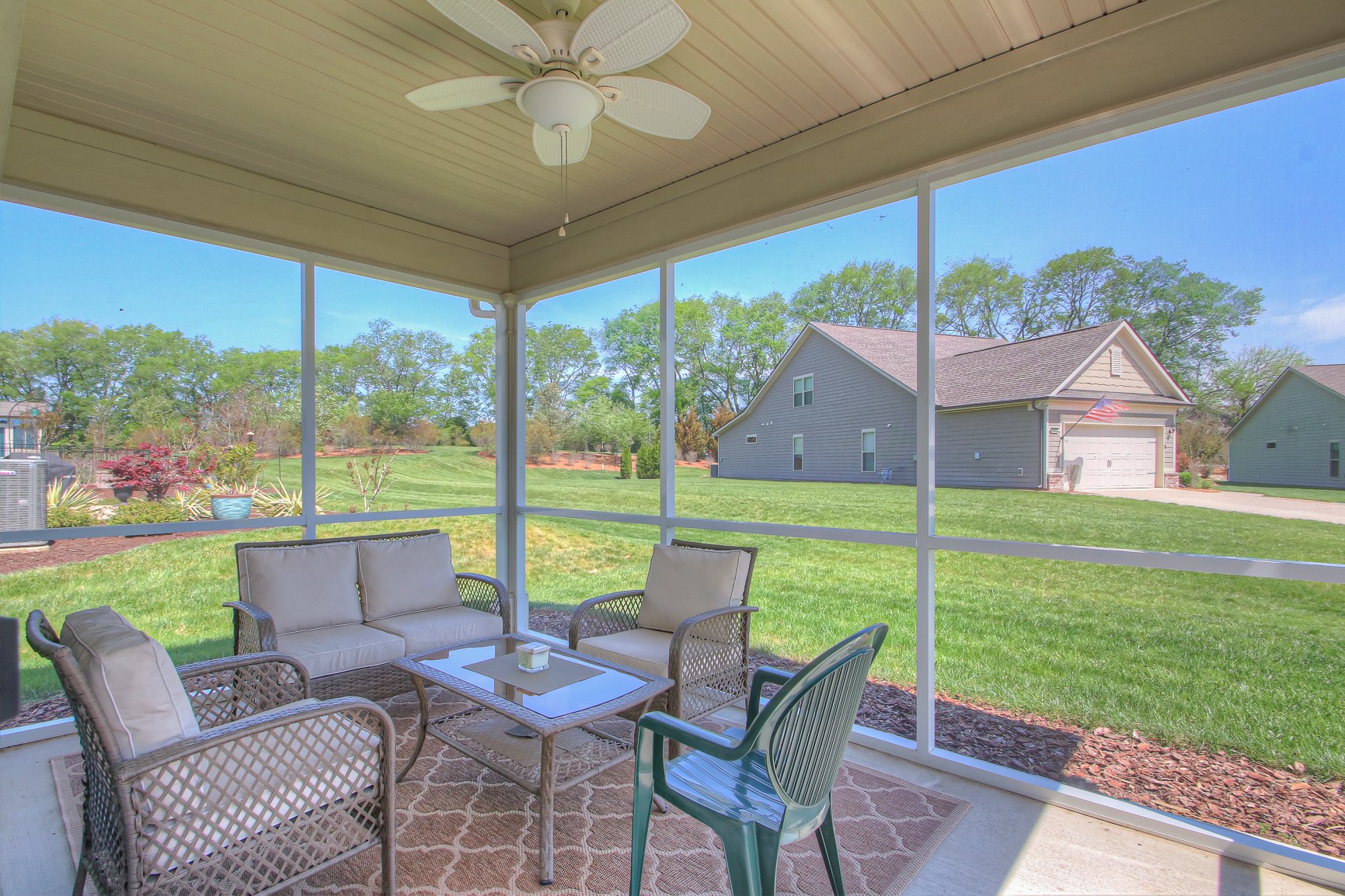 104 Tipton Pass Spring Hill, TN 37174 - Photo 28 of 40 a view of a porch with furniture and garden