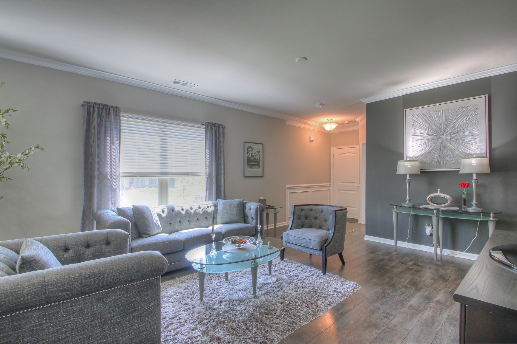 104 Tipton Pass Spring Hill, TN 37174 - Photo 8 of 40 a living room with furniture and a large window