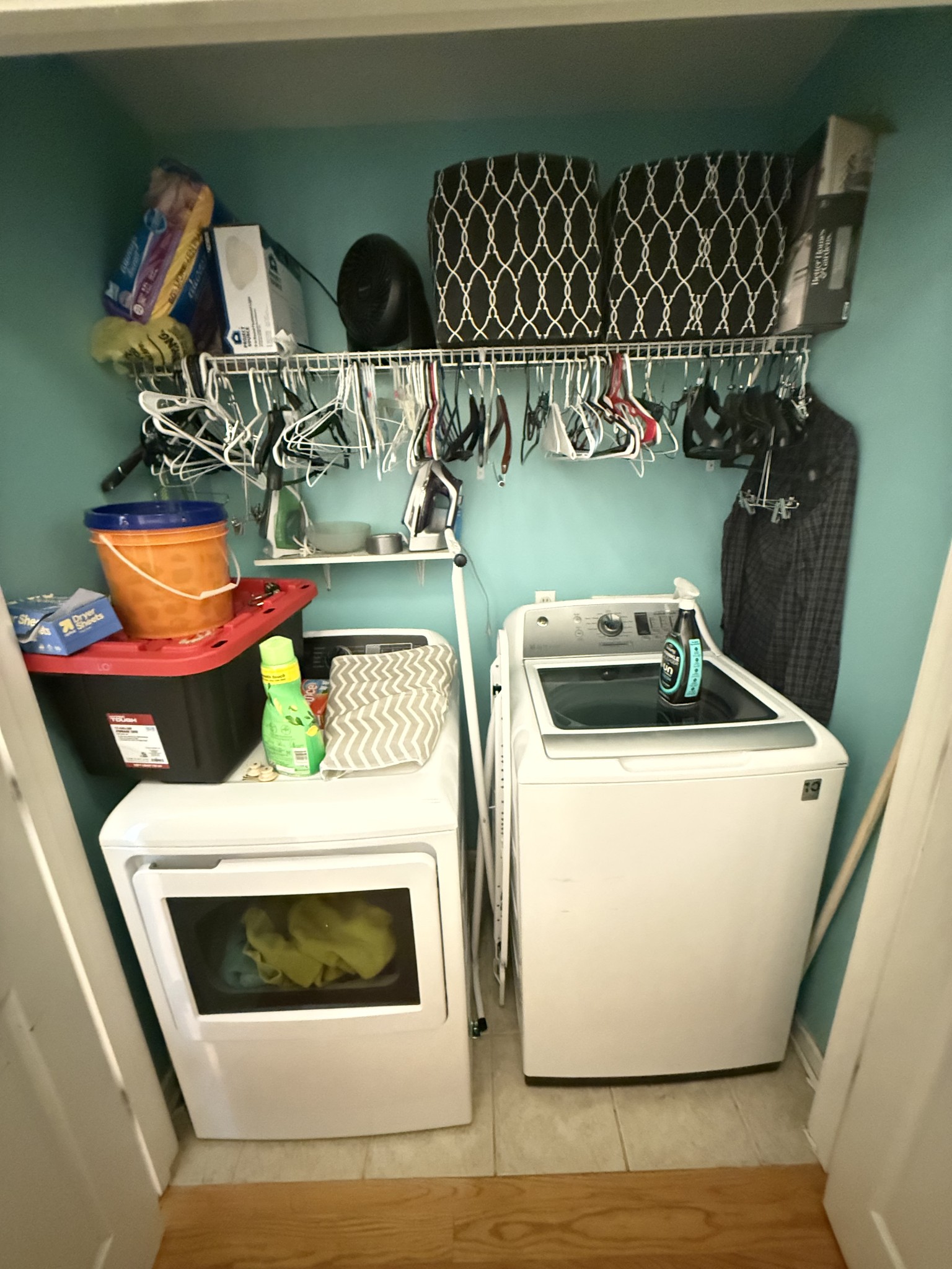 1702 Abiff Road Burns, TN 37029 - Photo 41 of 47 a utility room with dryer and washer