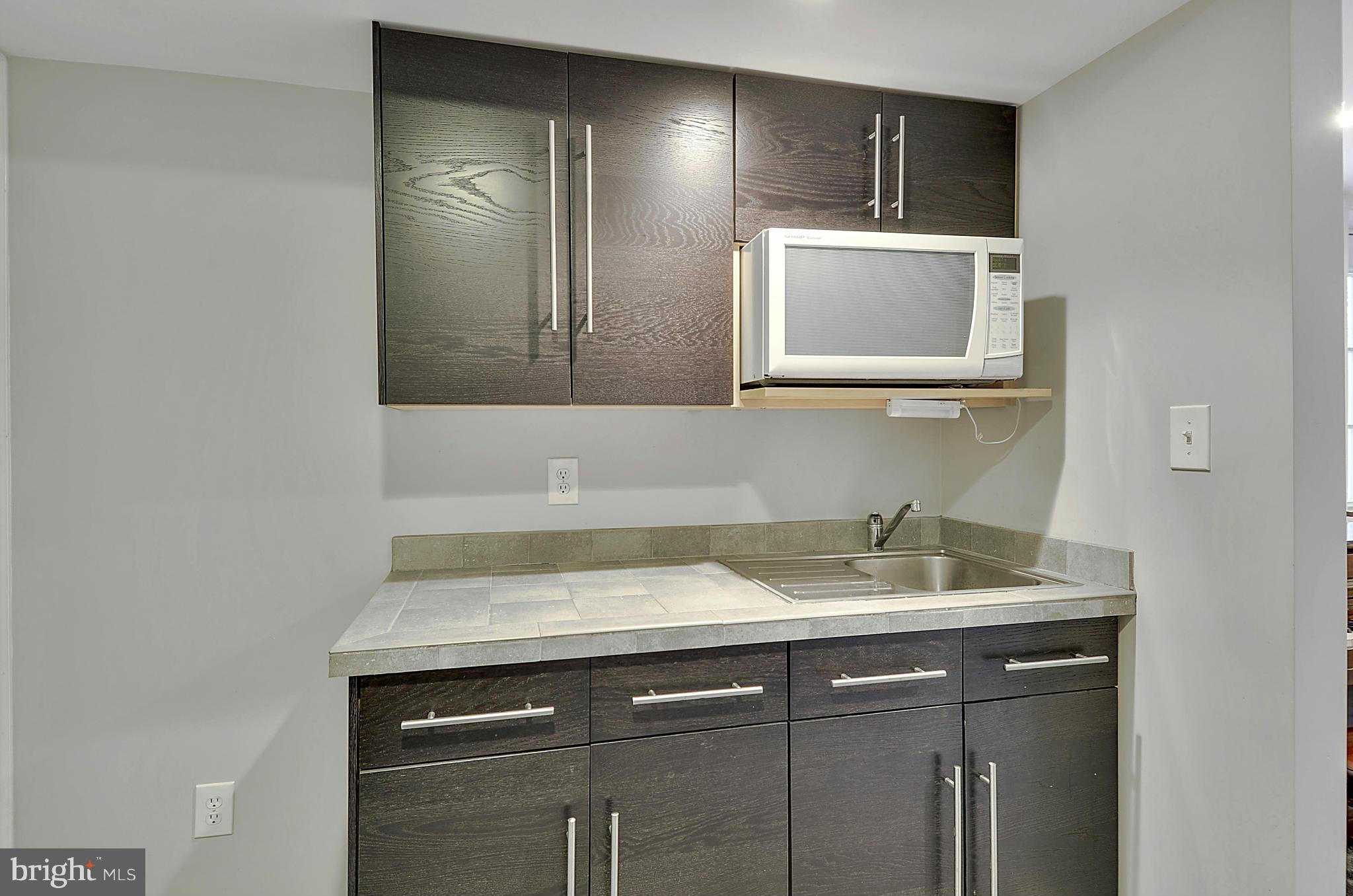 4614 Saul Road Bethesda, MD 20814 - Photo 22 of 30 Lower Level - Kitchenette