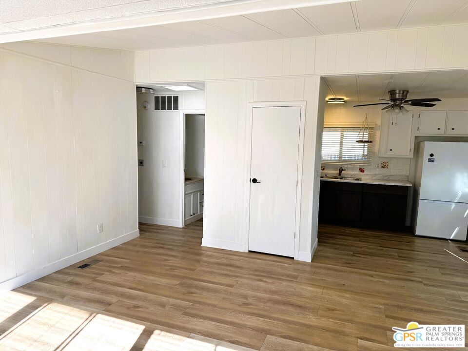 17850 Corkill Road, Unit 94 Desert Hot Springs, CA 92241 - Photo 12 of 39 a view of a kitchen from the hallway