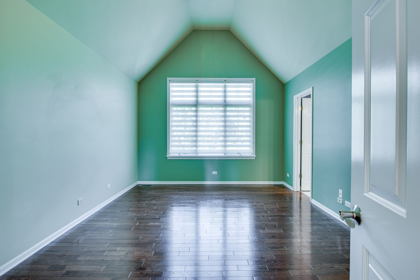 1736 Robert Lane Naperville, IL 60564 - Photo 34 of 69 an empty room with wooden floor and windows