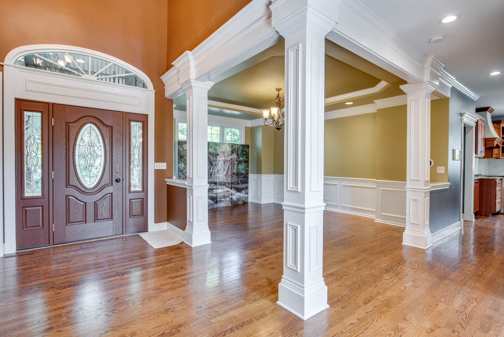 1736 Robert Lane Naperville, IL 60564 - Photo 6 of 69 a hallway with wooden floor