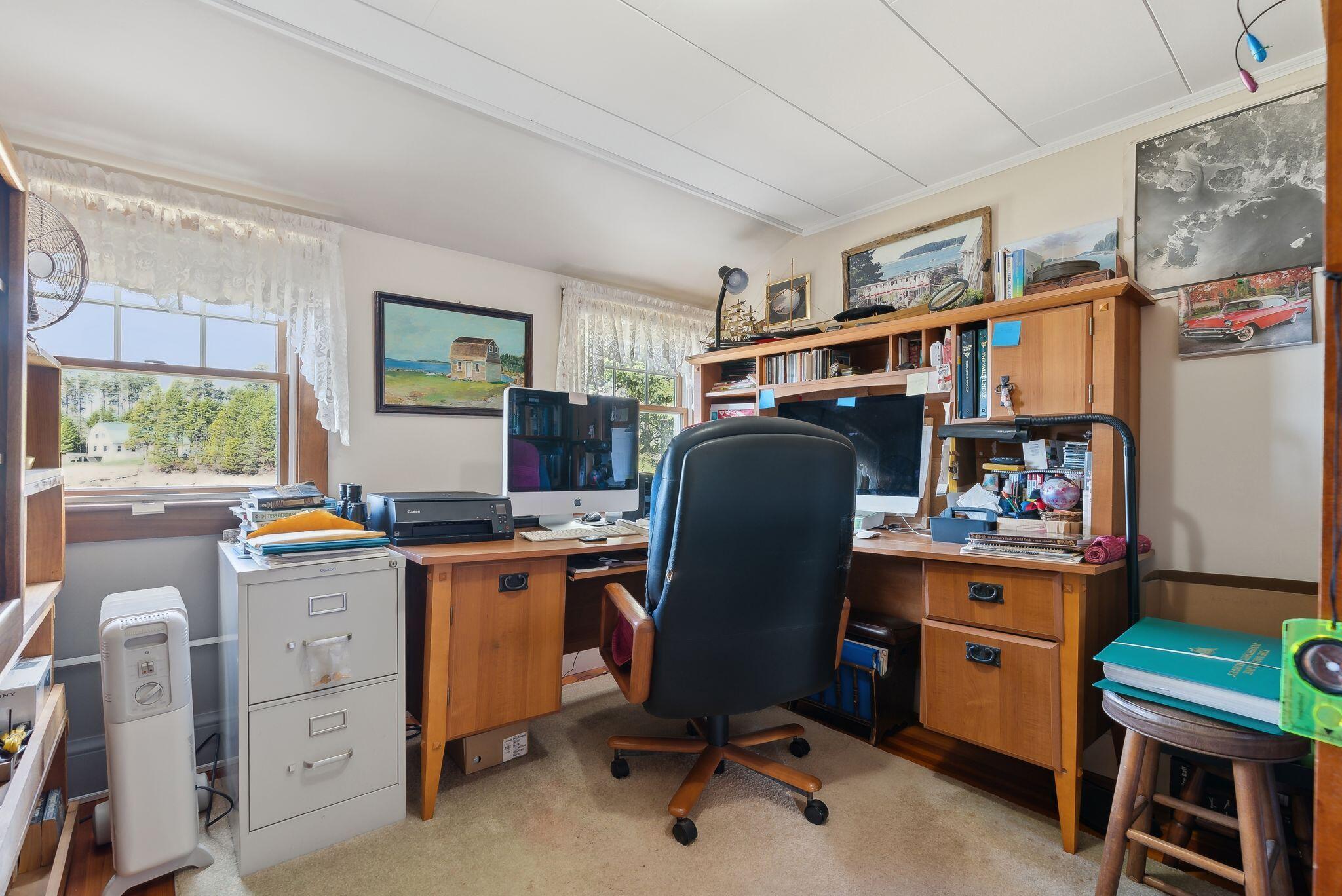 8 Powder House Cove Road South Thomaston, ME 04858 - Photo 45 of 48 Bedroom 2/Office
