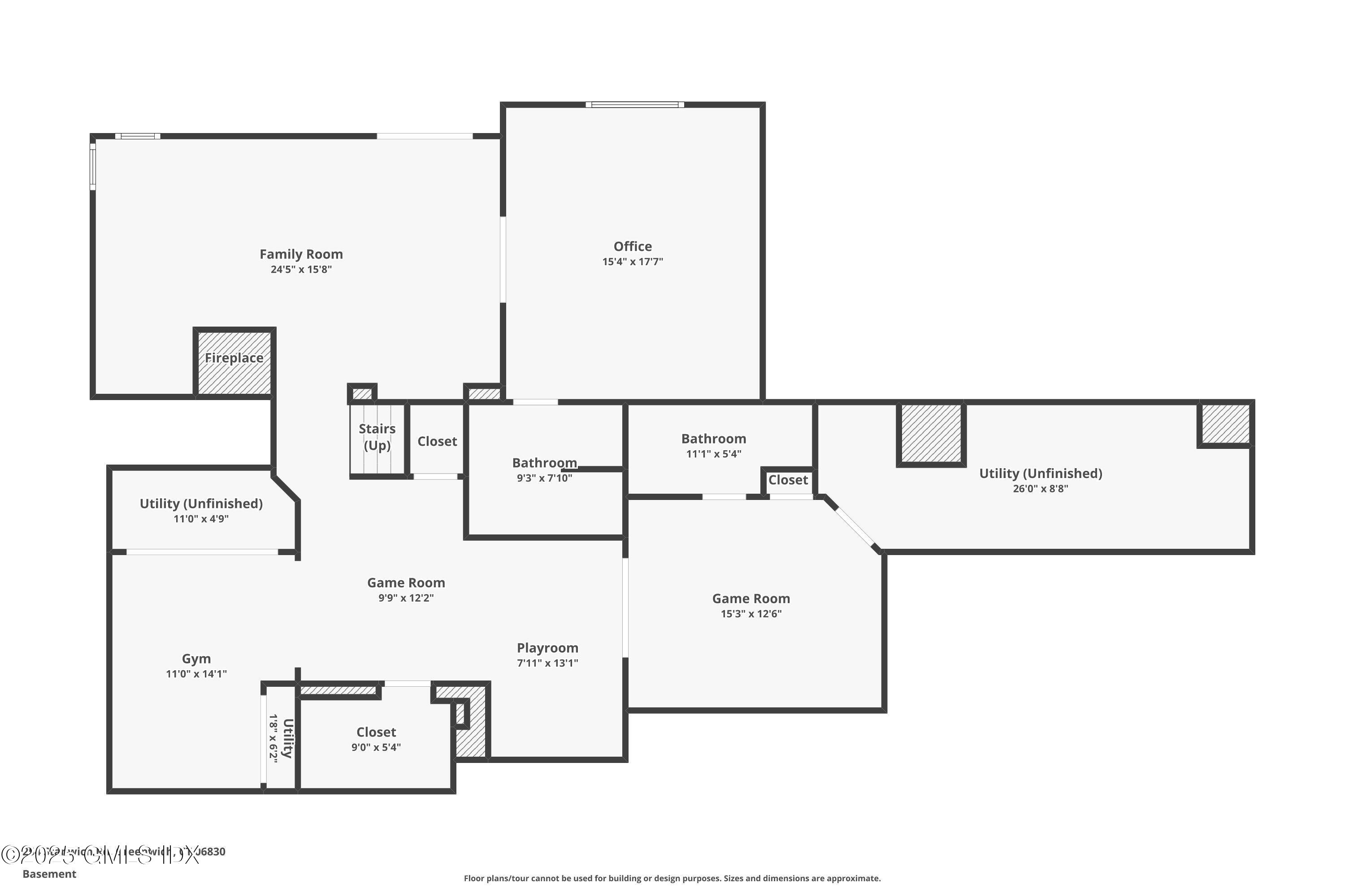 254 Stanwich Road Greenwich, CT 06830 - Photo 52 of 52 a picture of a floor plan