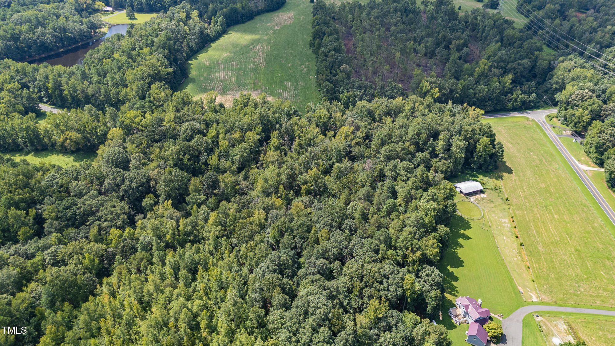 Lot 1 Schley Road Hillsborough, NC 27278 - Photo 14 of 14 an aerial view of a residential houses with yard