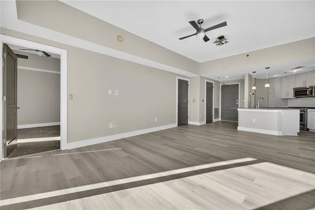 a view of a living room