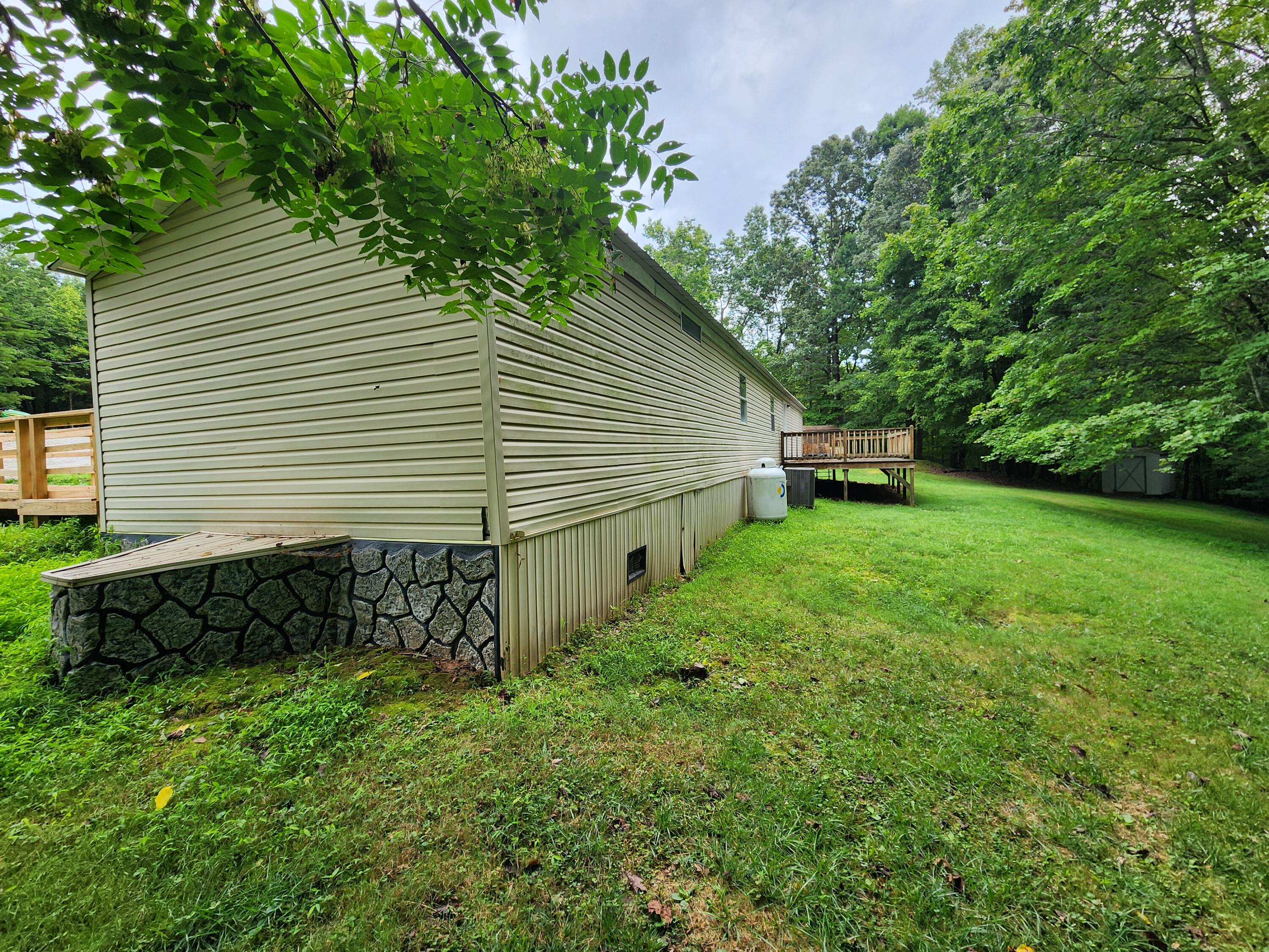 696 Double Branch Road Rocky Mount, VA 24151 - Photo 26 of 34 Rear of Singlewide