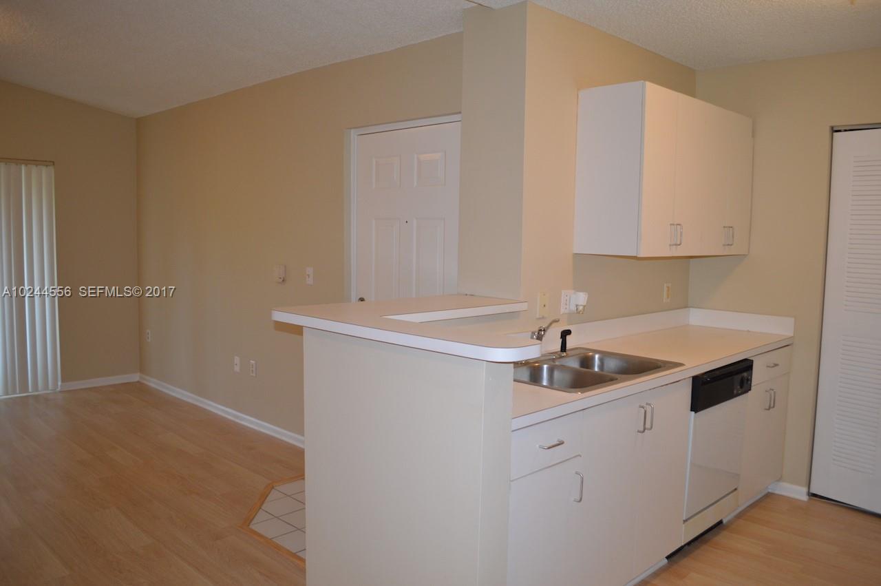 2011 Renaissance Boulevard, Unit 201 Miramar, FL 33025 - Photo 6 of 22 a kitchen with a sink and cabinets