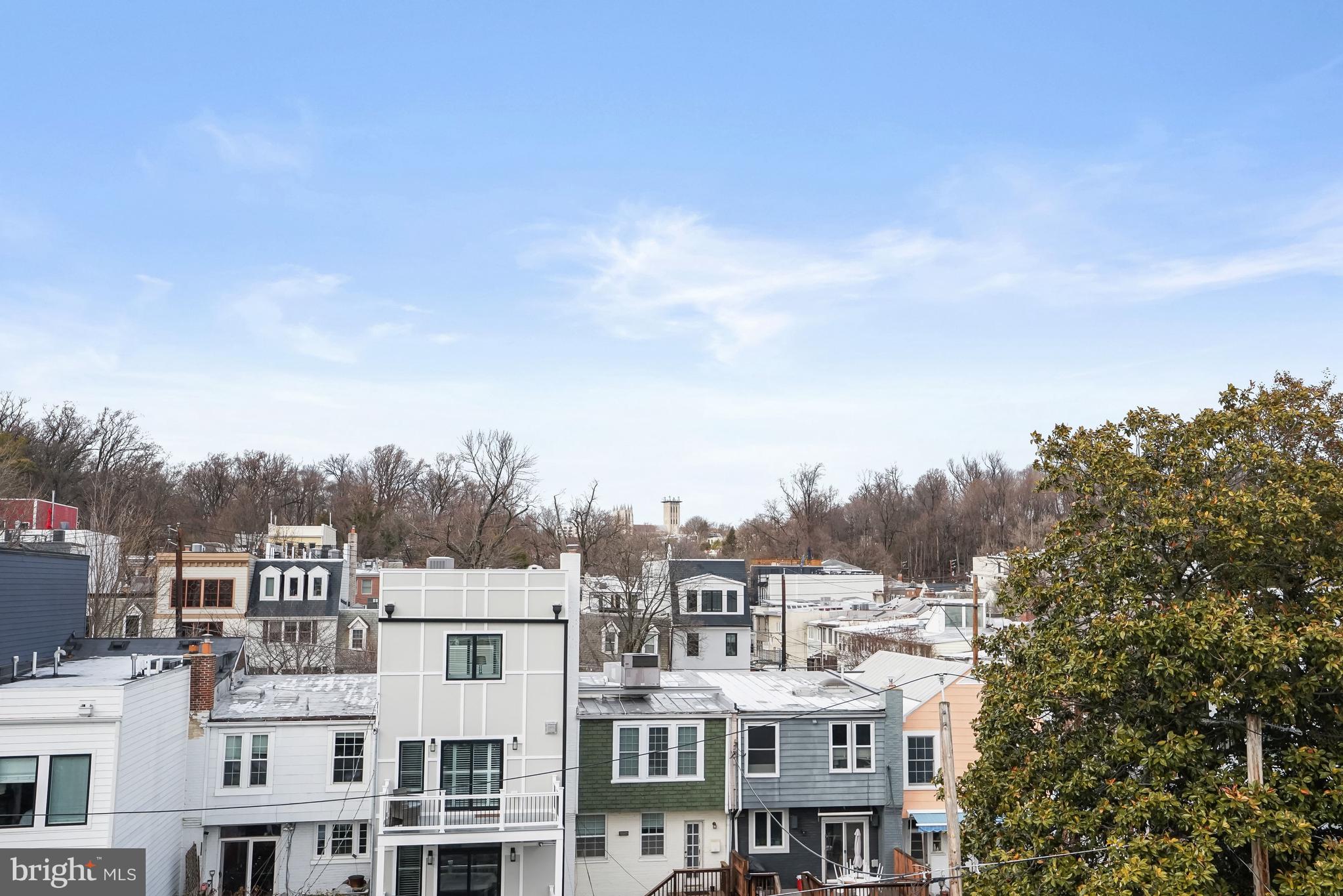 3719 R Street Northwest Washington, DC 20007 - Photo 24 of 45 Neighborhood views from rooftop deck