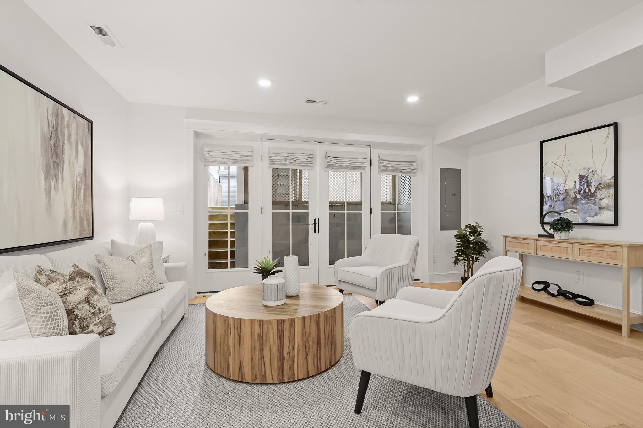 3719 R Street Northwest Washington, DC 20007 - Photo 39 of 45 Lower Level Rec Room