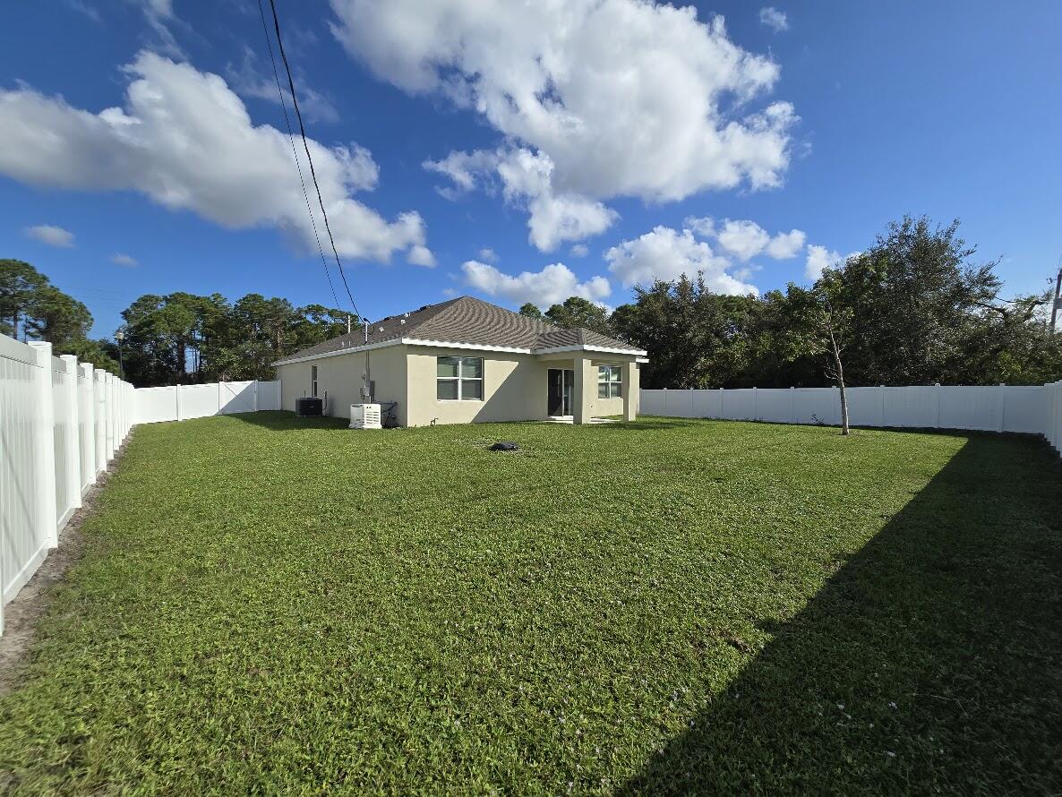 234 Southwest Becker Road Port St. Lucie, FL 34953 - Photo 3 of 44 Back yard