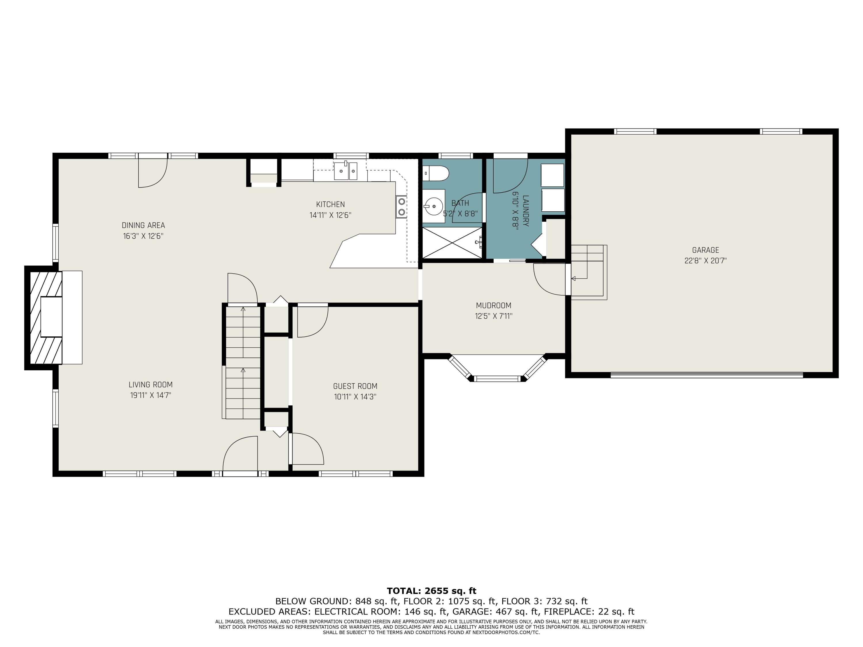 11940 Hieber Road Manchester, MI 48158 - Photo 41 of 43 Main Level Floor Plan