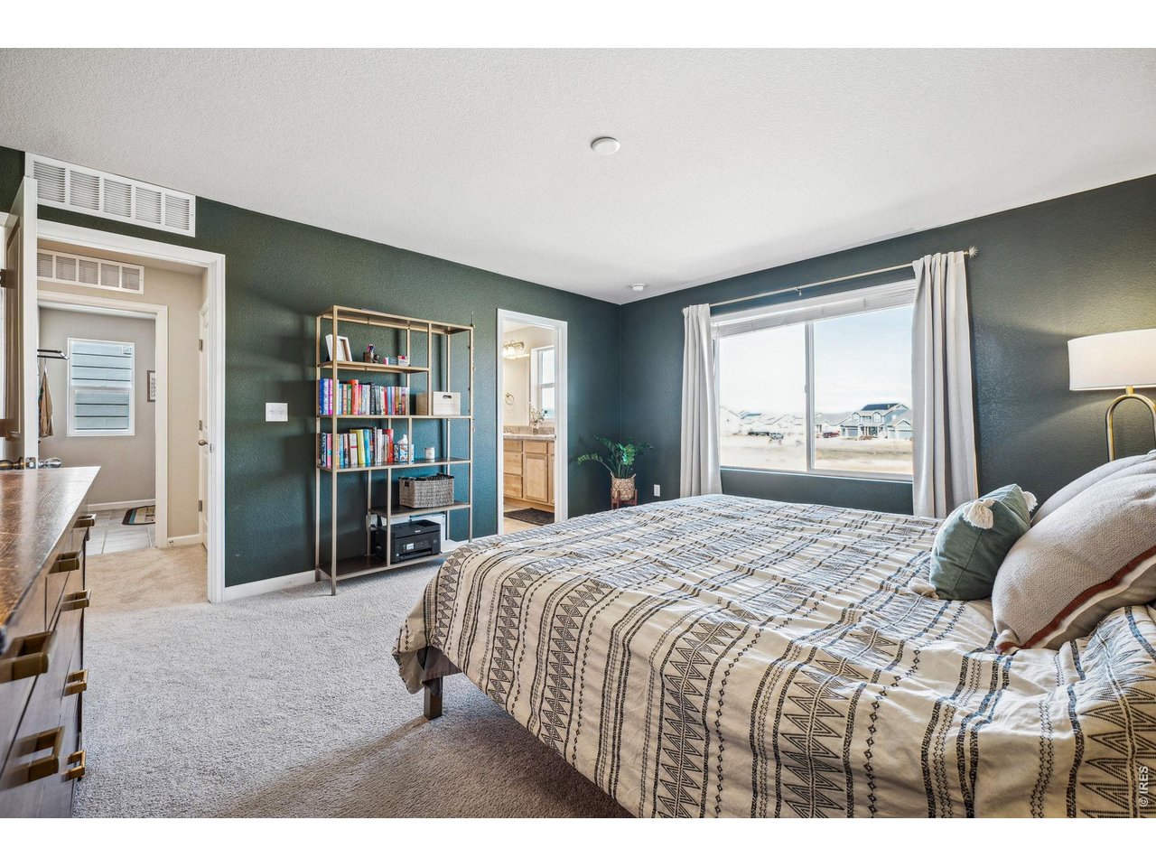 376 Country Road Berthoud, CO 80513 - Photo 17 of 33 Bedrooms overlooks backyard and open space with mountain views