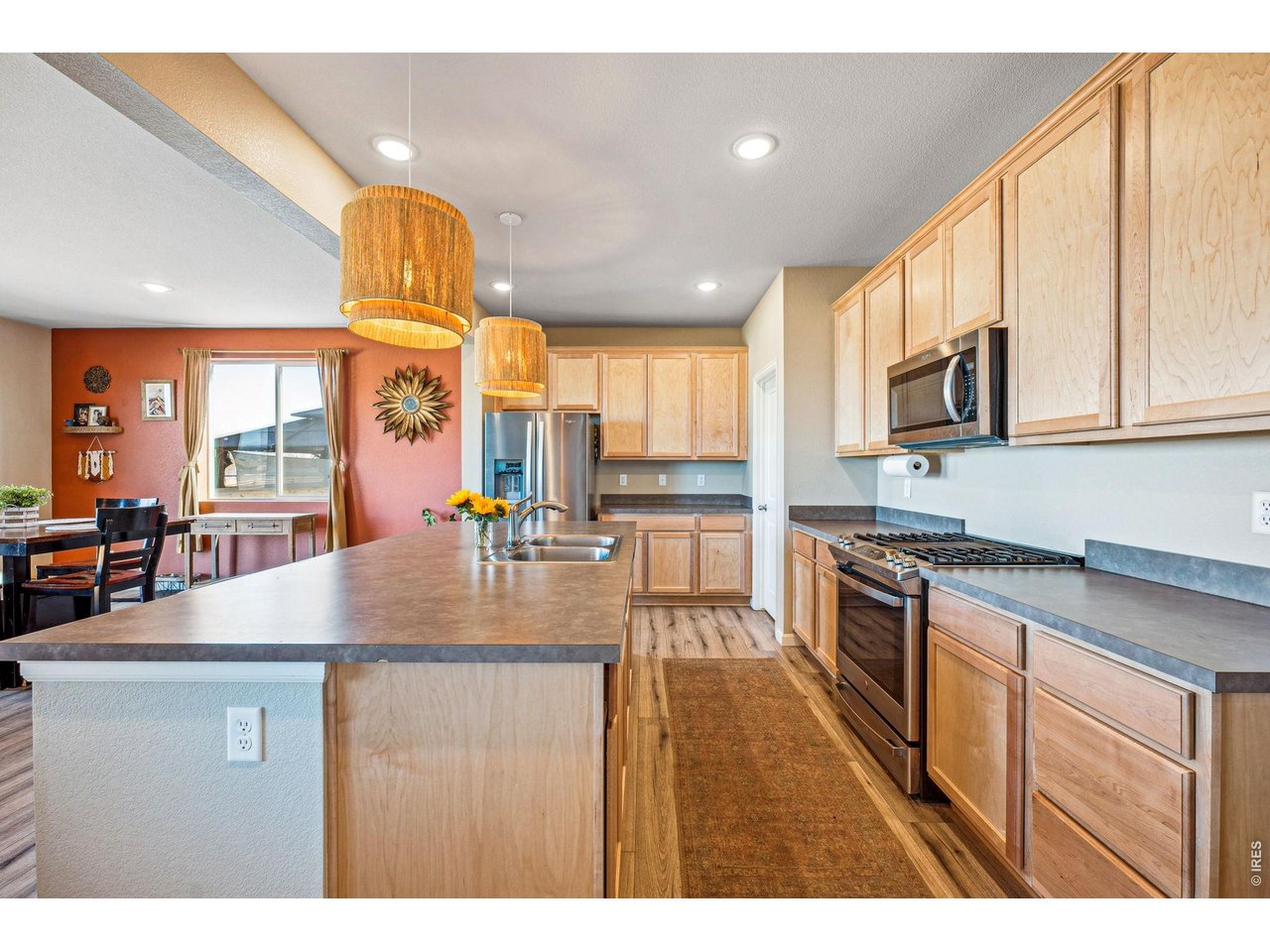376 Country Road Berthoud, CO 80513 - Photo 5 of 33 42 inch, natural wood cabinets