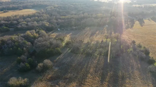 a backyard of a house