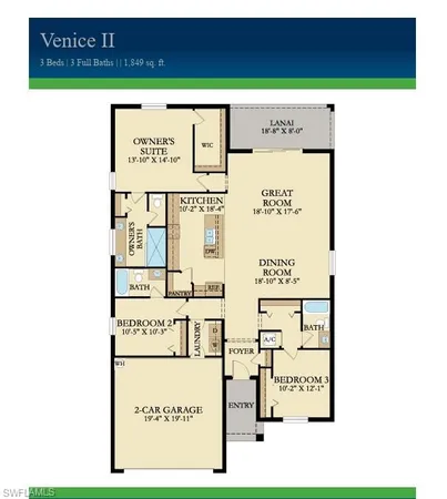 $3,195 | 19394 Hinkley Drive, Estero, FL 33928