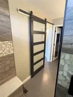 a view of front door