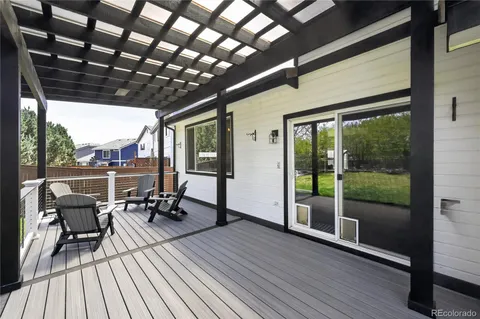 a view of outdoor seating