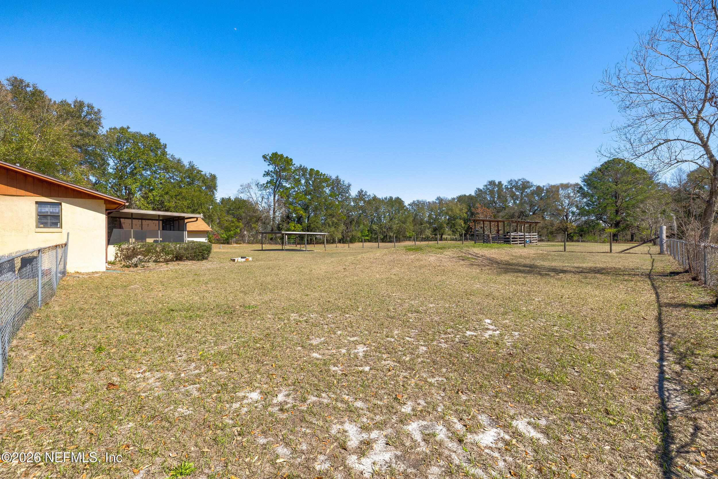 4065 Magill Road Jacksonville, FL 32220 - Photo 42 of 42 a backyard of a house with large trees