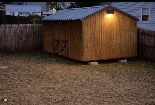 705 Crystal Spring Drive Sanford, NC 27332 - Photo 21 of 21 a view of backyard with wooden fence