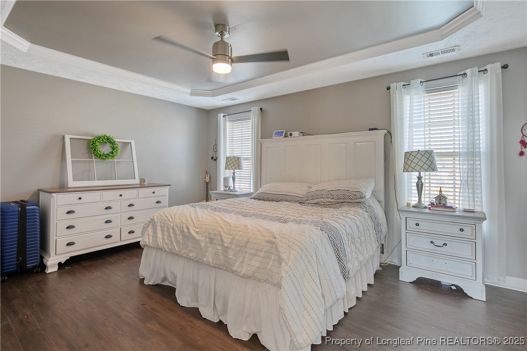 3524 Talus Road Fayetteville, NC 28306 - Photo 28 of 47 a bedroom with a bed and a window