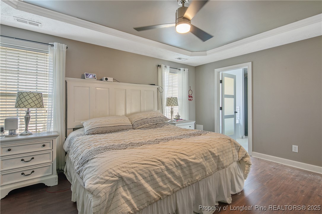3524 Talus Road Fayetteville, NC 28306 - Photo 29 of 47 a bedroom with a bed and a window