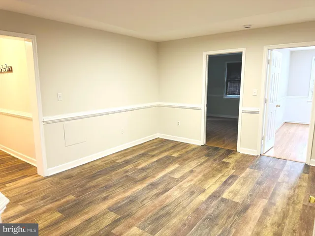 a view of empty room