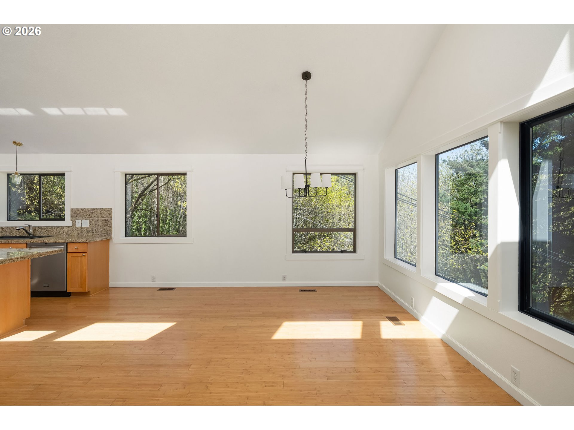 5844 Southwest Ralston Drive Portland, OR 97239 - Photo 14 of 43 a view interior of a house window and wooden floor