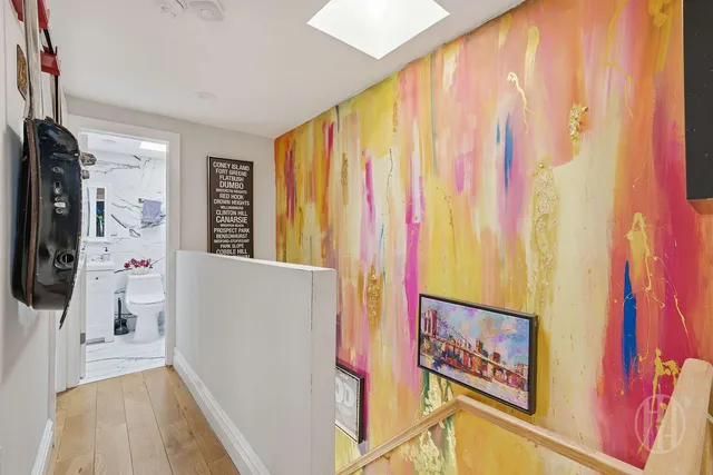a view of dining room with chairs and chandelier