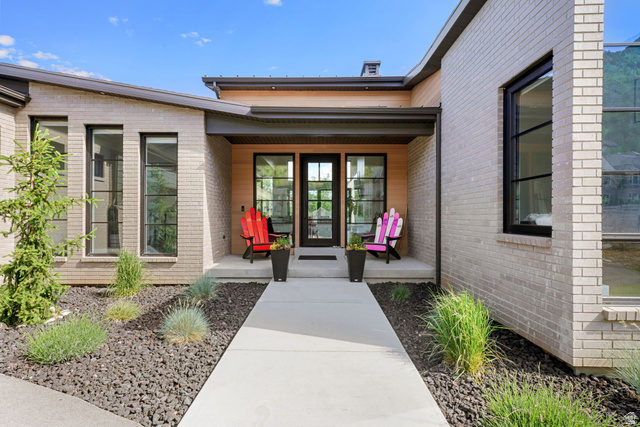 3667 Little Cottonwood Road, Unit 1 Sandy, UT 84092 - Photo 7 of 49 Modern exterior with light brick and wood-clad accents