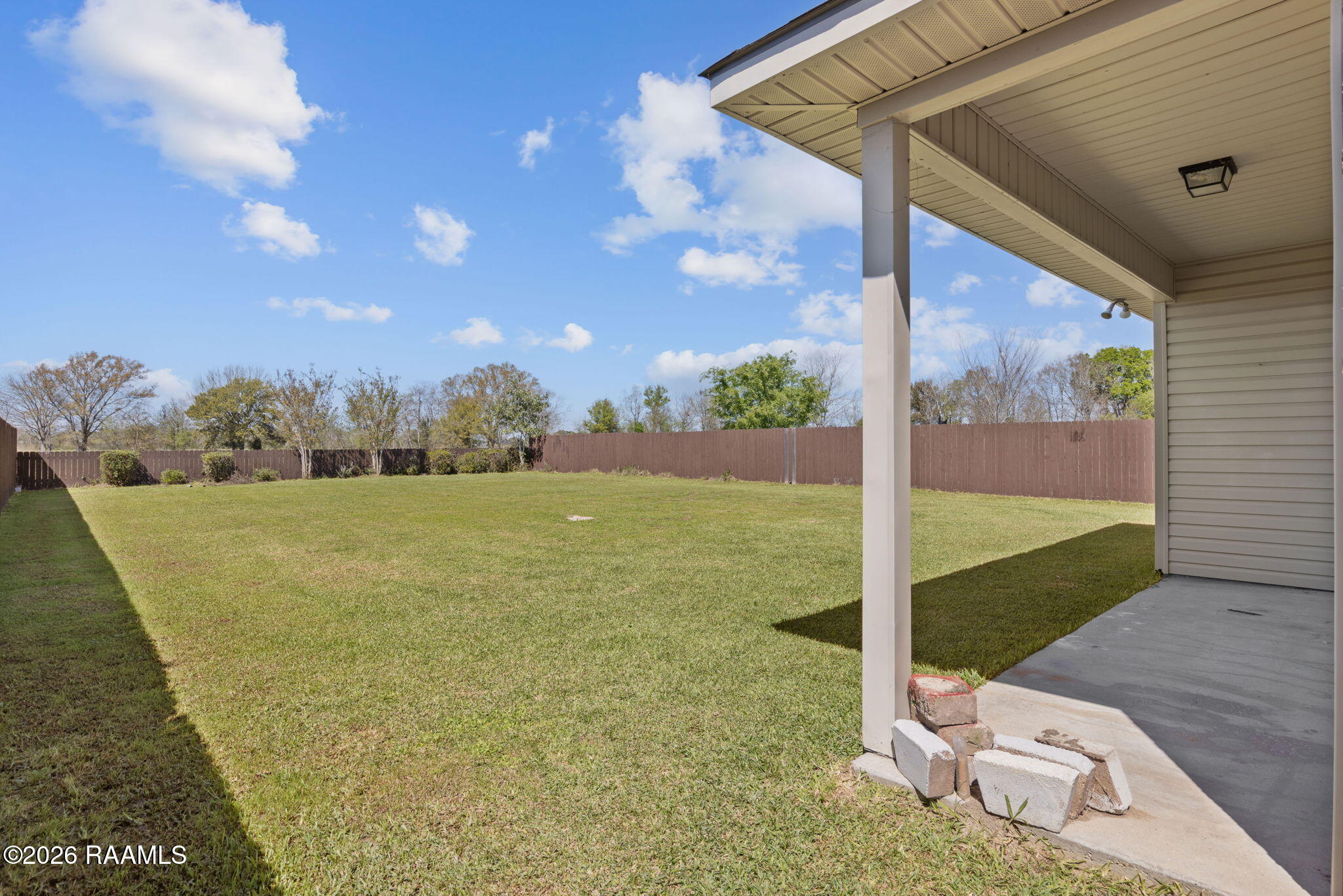 217 Broland Drive Duson, LA 70529 - Photo 18 of 22 Large Back Yard