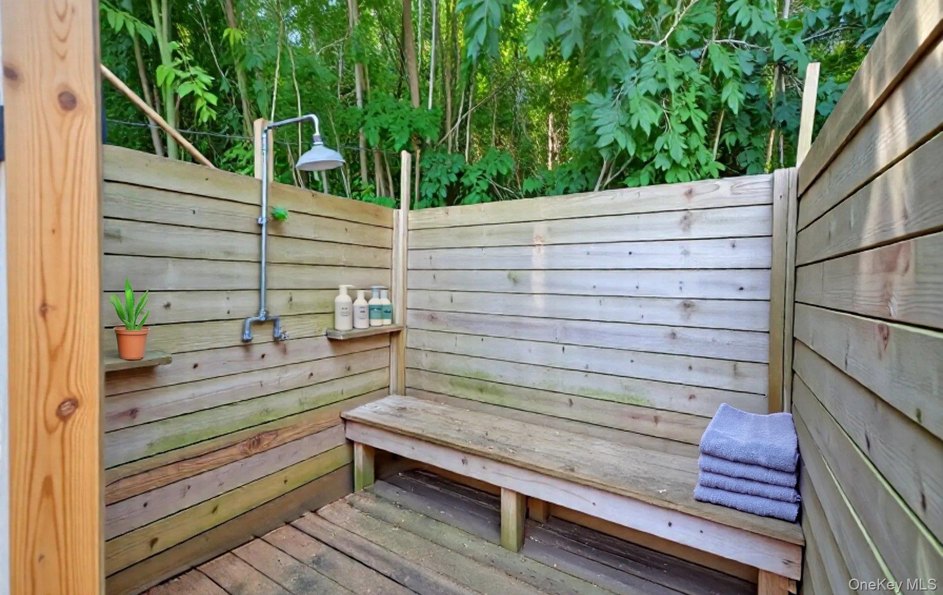 70 Shell Road Rocky Point, NY 11778 - Photo 21 of 31 Exterior view of a relaxing sauna