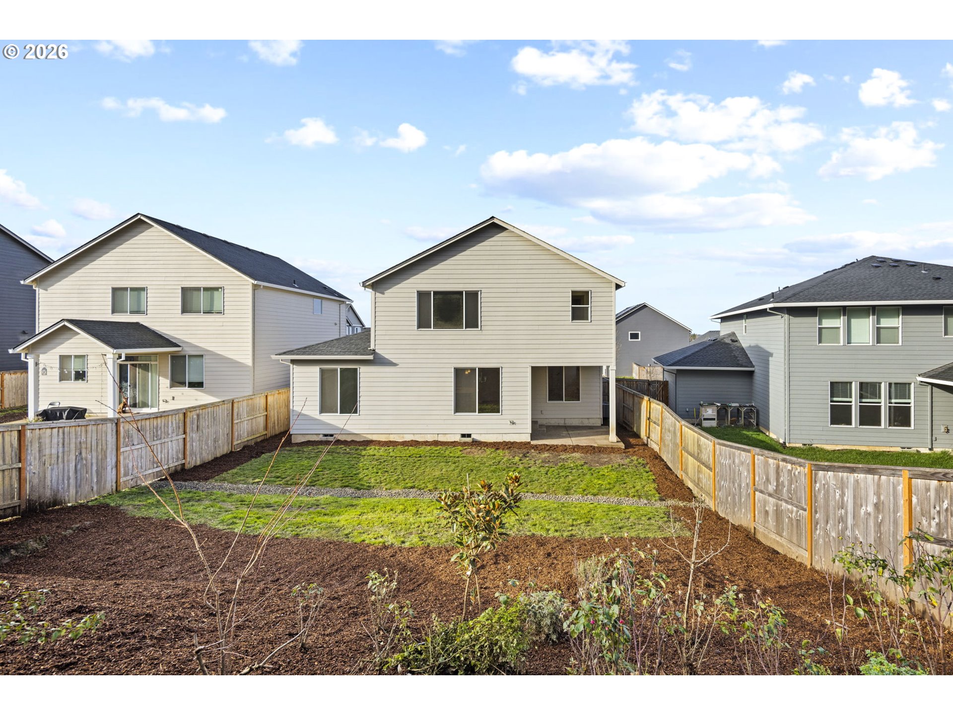 3513 Northeast Claire Road Estacada, OR 97023 - Photo 39 of 42 a view of a house with a yard and balcony